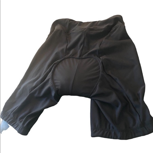 Flyleaf High Rise Padded Shorts Black Nylon Stretch Size M Cycling Biking - Picture 3 of 10